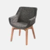 Black Soft Chair 4 Legs